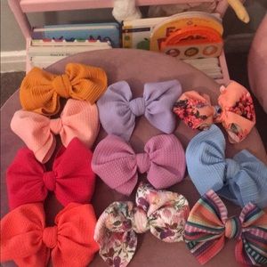 Bows for girls 10 bows total
